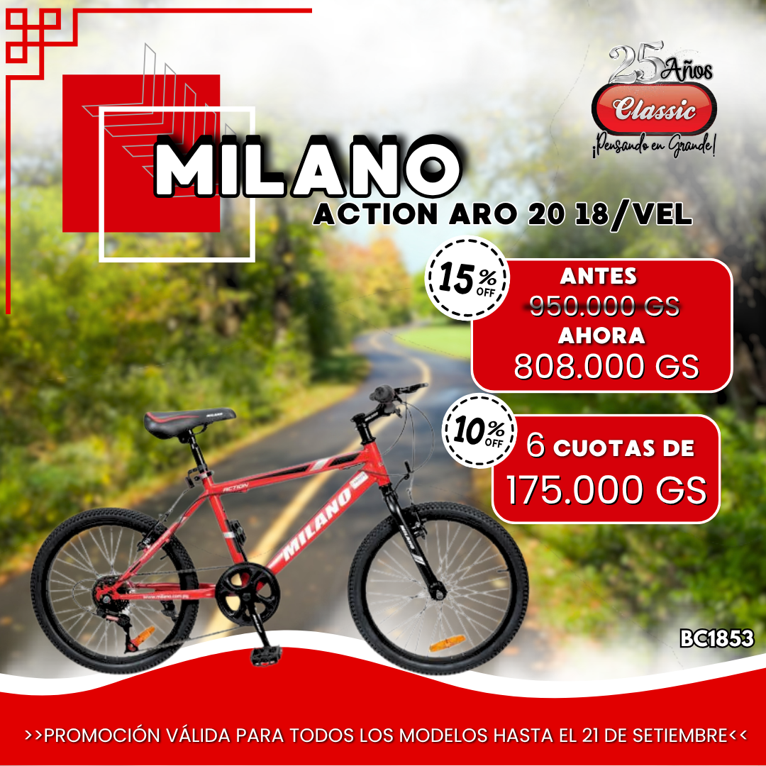 Bicicletas Milano